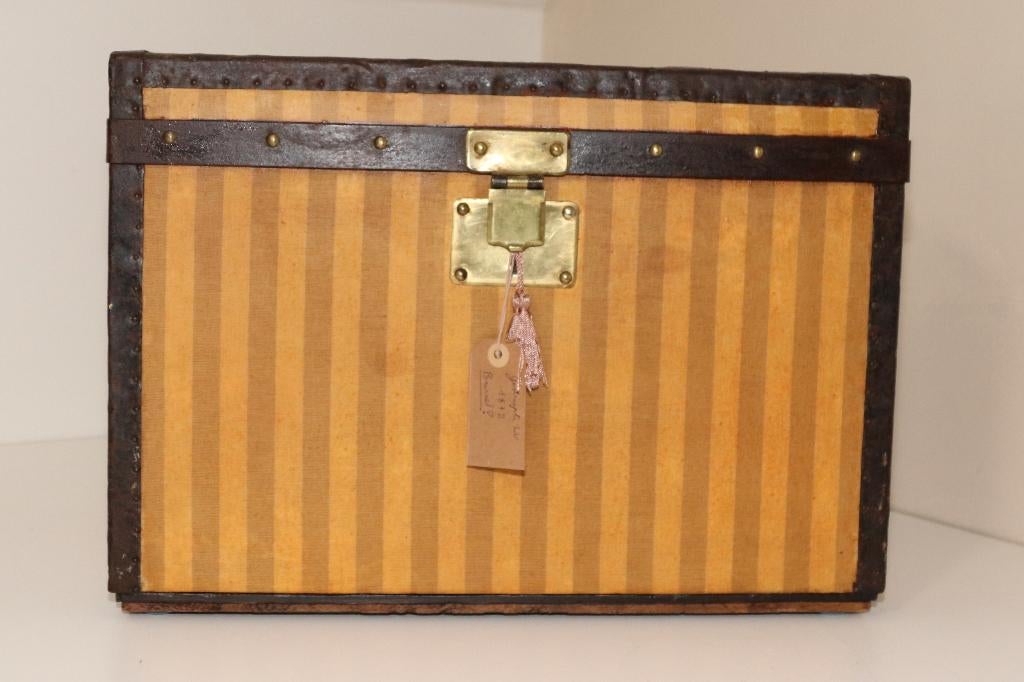 Malle de voyage Louis Vuitton ancienne 100% authentique, Enlèvement