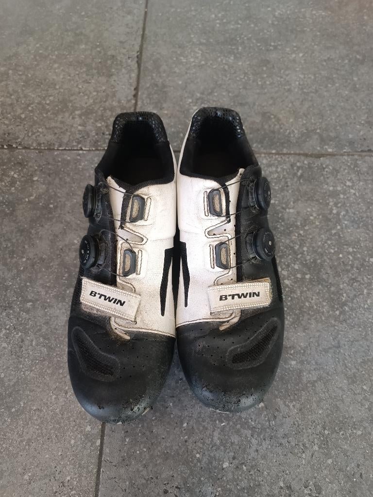 Chaussures vélo Btwin taille 44 (équivalent 43), Enlèvement, Utilisé, Chaussures