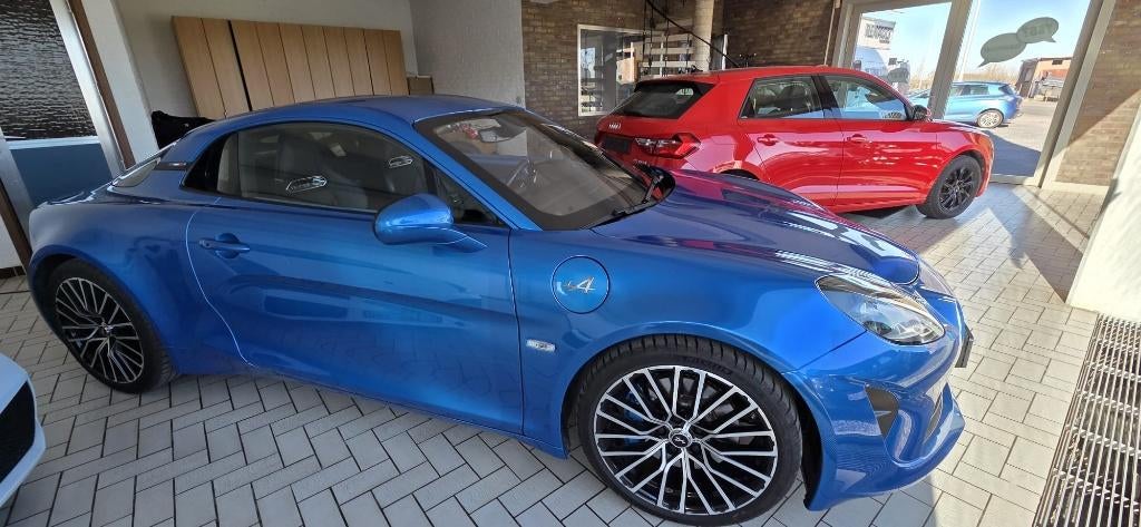 Renault Alpine A110 GT 300pk 2023 10.550km, Auto's, Alpine, Automaat, A110, Blauw, Leder