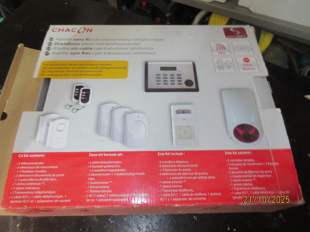 alarme de maison sans fil, Enlèvement, Utilisé