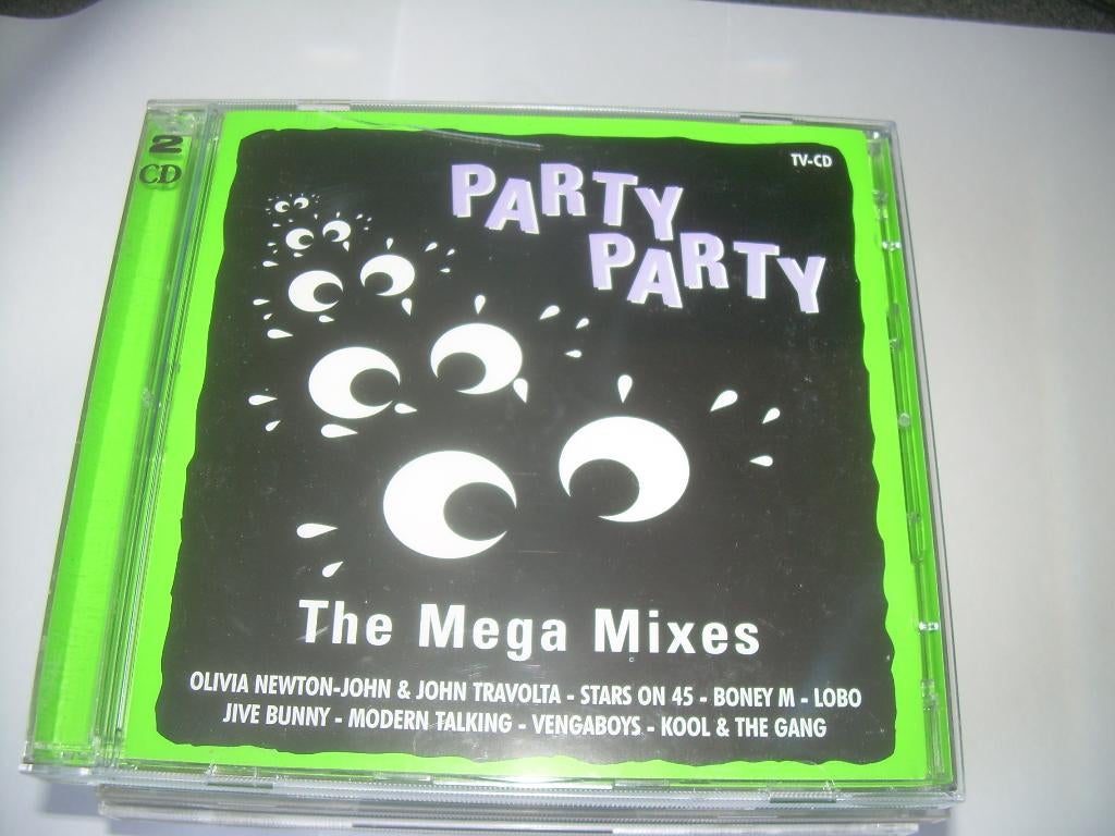 2 CD - PARTY PARTY - THE MEGA MIXES, Enlèvement ou Envoi, Dance