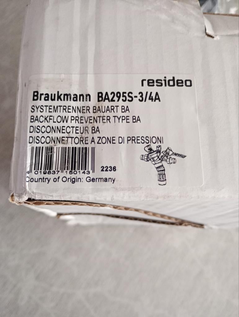 Terugslagklep, Doe-het-zelf en Bouw, Ophalen of Verzenden, Nieuw, Koper