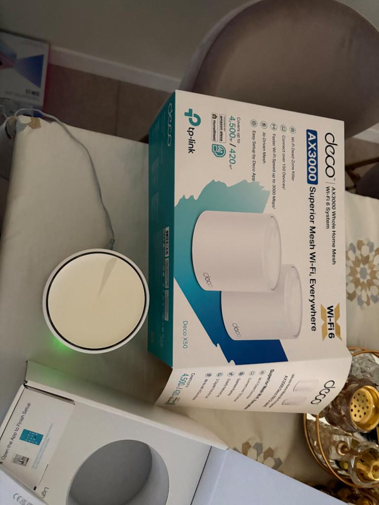 2  appareils Tp link deco x20, Computers en Software, WiFi-versterkers, Ophalen of Verzenden, Zo goed als nieuw, TP-Link