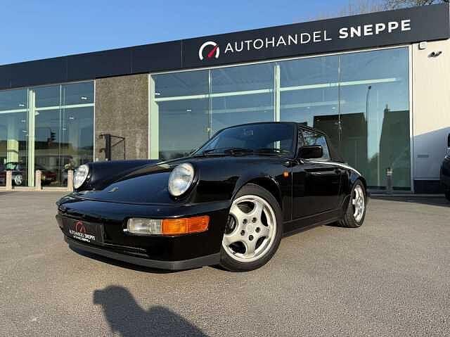 Porsche 964 911/964 Carrera 4 /Service book! First, Auto's, Porsche, 4 zetels, Cabriolet, 246 pk, Zwart