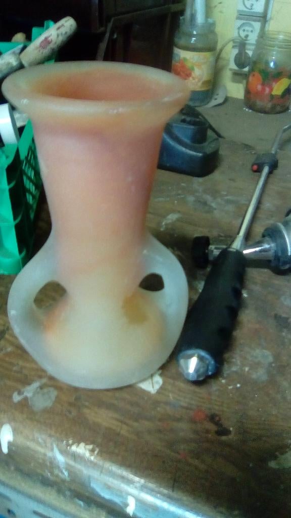 vaasje, Huis en Inrichting, Woonaccessoires | Vazen, Ophalen, Gebruikt, Glas