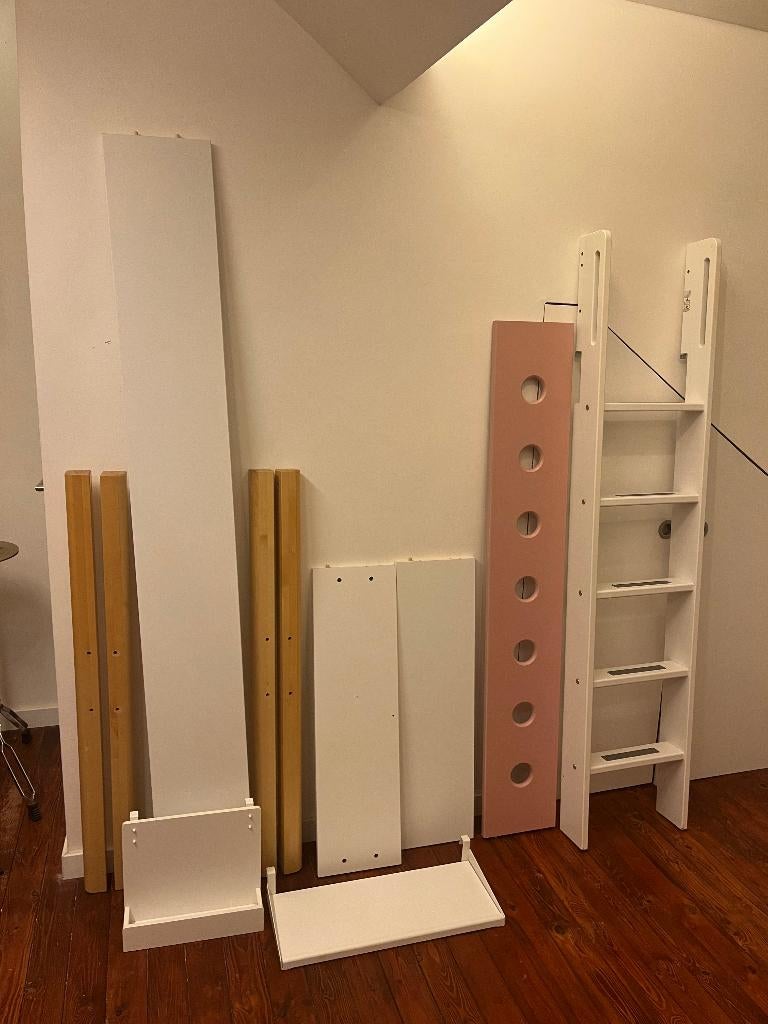 Kit Mezzanine pour lit enfant Flexa, Maison & Meubles, Chambre à coucher | Lits superposés & Lits mezzanines, Comme neuf, Lit mezzanine