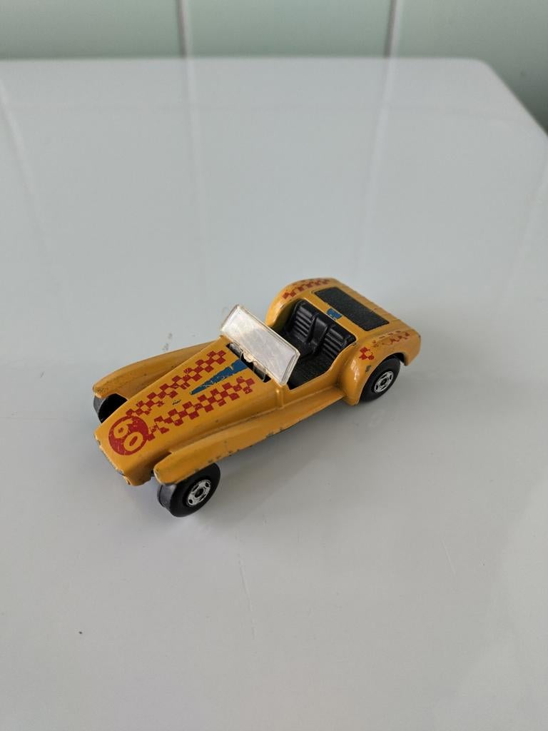 Vintage Matchbox Lotus Seven AFHALING LEES BESCHRIJVING, Ophalen, Gebruikt, Auto, Lesney