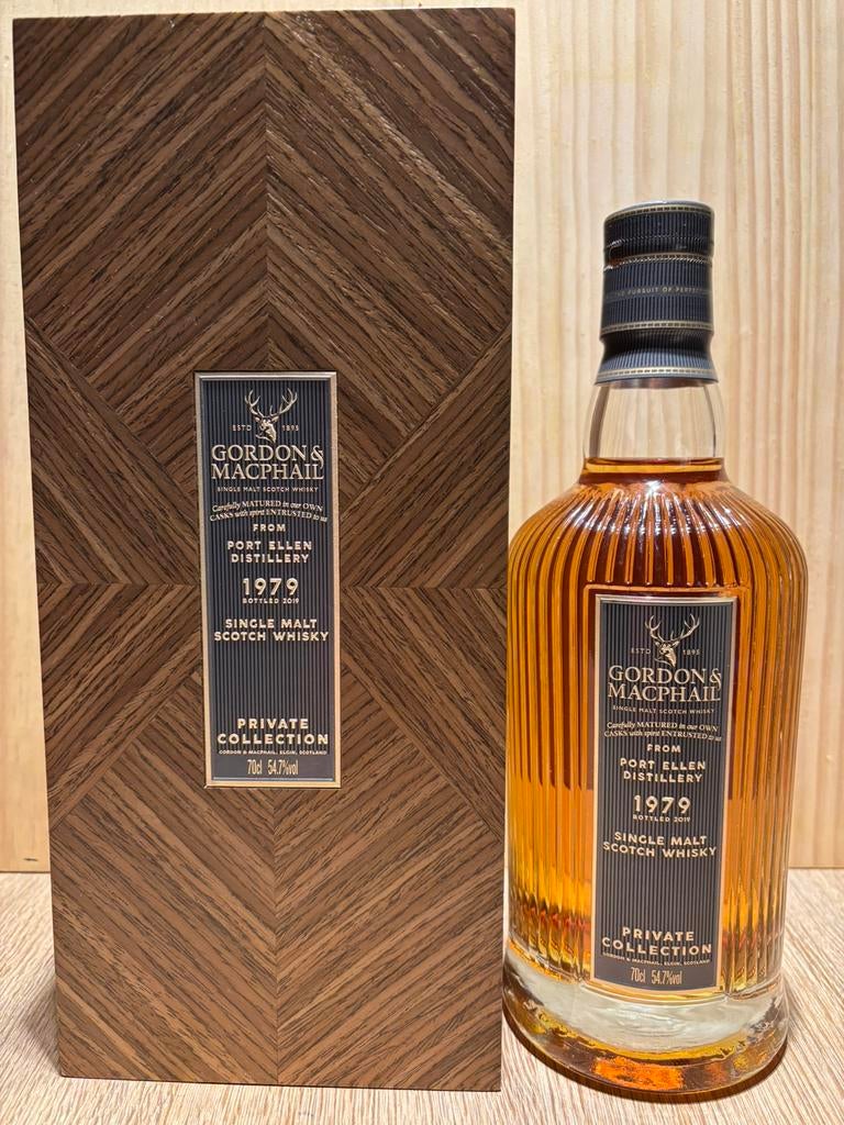 Port Ellen 1979 whisky - 40 y - Gordon & Macphail, Verzamelen, Wijnen, Ophalen of Verzenden, Nieuw, Overige typen