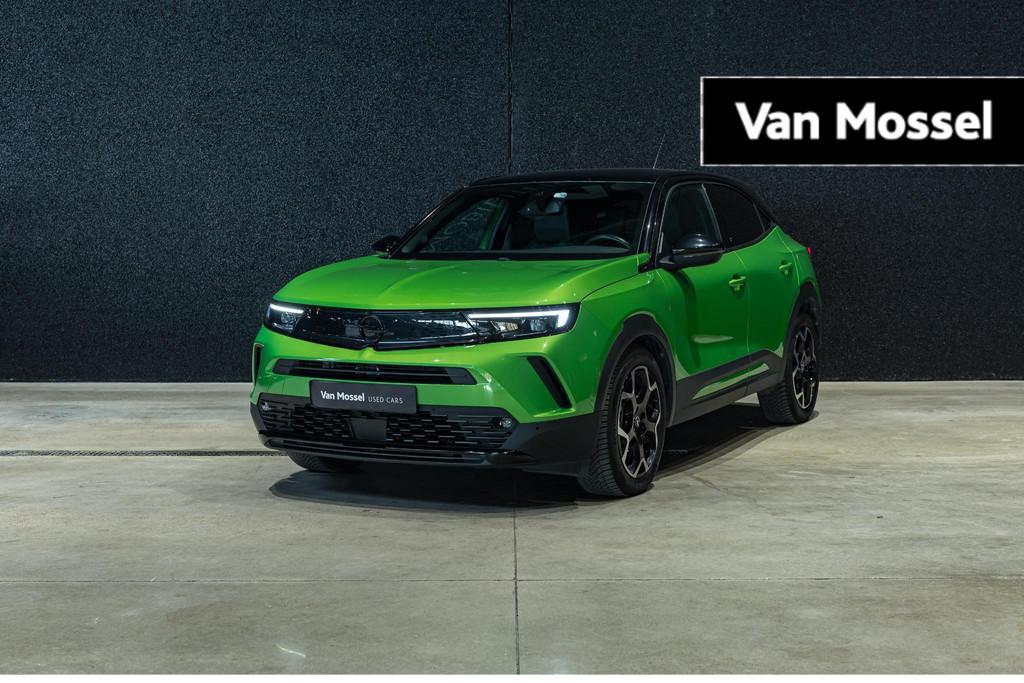 Opel Mokka-e Ultimate 50 kWh | CARPLAY | LED | CAMERA, Auto's, Opel, Gebruikt, Zwart, 136 pk, Alcantara