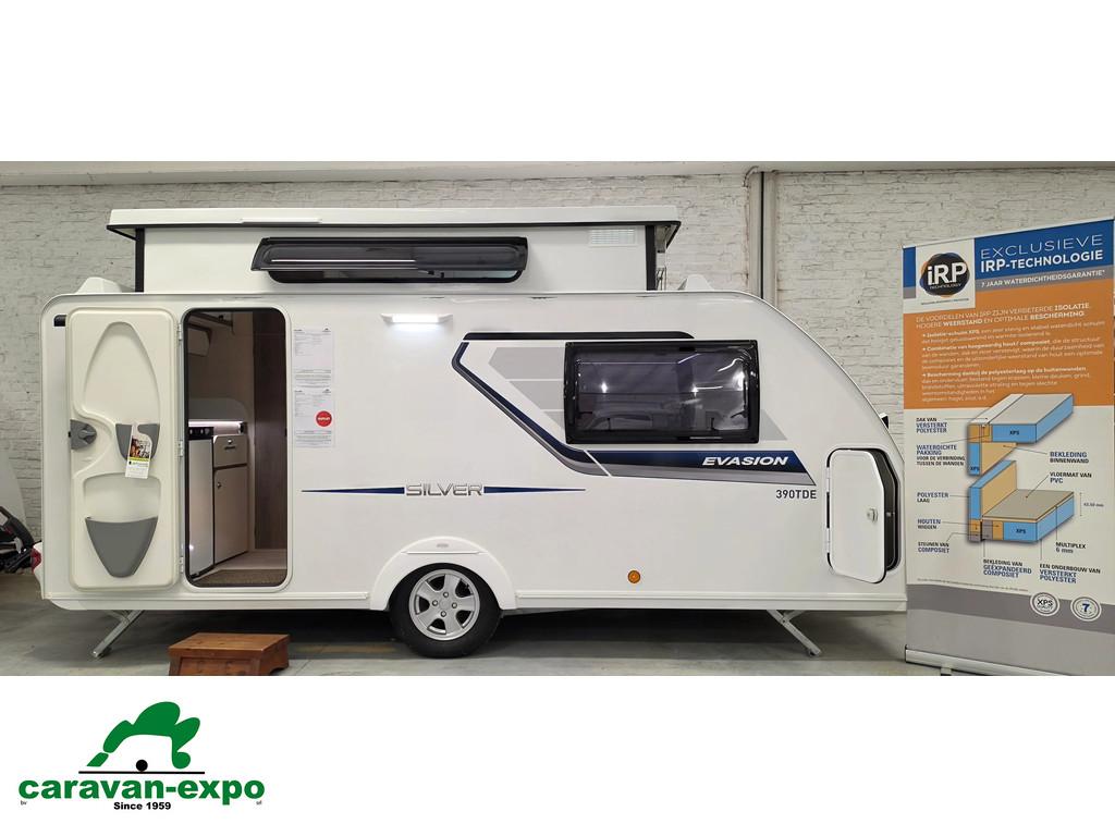SILVER EVASION 390 TDE, Caravans en Kamperen, Caravans, Bedrijf, tot en met 3, 750 - 1000 kg, Overige merken, 4 tot 5 meter
