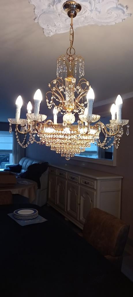 Kristallen luchter, Ophalen