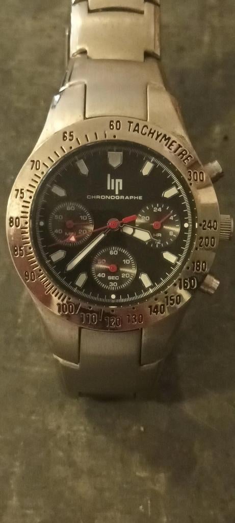 : * LIP *
Vintage Watch 2000, Handtassen en Accessoires, Horloges | Heren, Staal, Staal, Ophalen of Verzenden