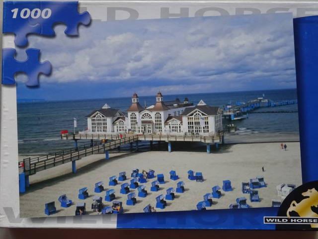 Puzzel Rügen 1000 st actie 3 + 1 gratis, Ophalen of Verzenden, 500 t/m 1500 stukjes, Zo goed als nieuw, Legpuzzel