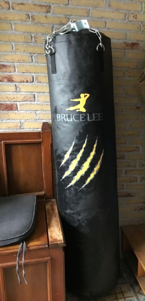 Boksbal met ketting, Sport en Fitness, Vechtsporten en Zelfverdediging, Ophalen, Zo goed als nieuw, Overige, Vechtsportmaterialen