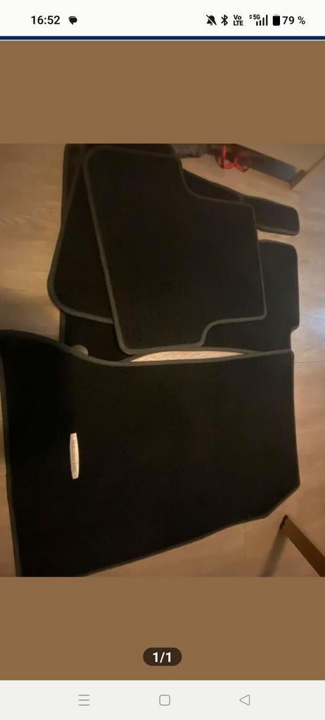 4 tapis original Mercedes classe A w176, Enlèvement