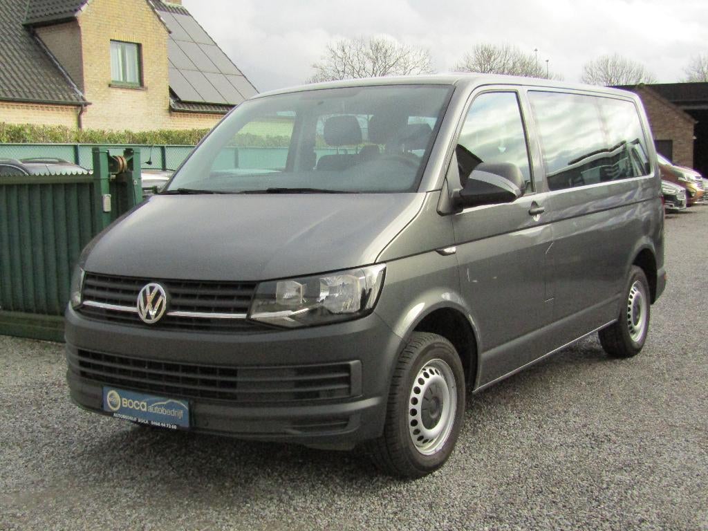 Vw Transporter 2.0 TDI 9 zitplaat, Auto's, Voorwielaandrijving, 4 cilinders, 9 zetels, Bedrijf