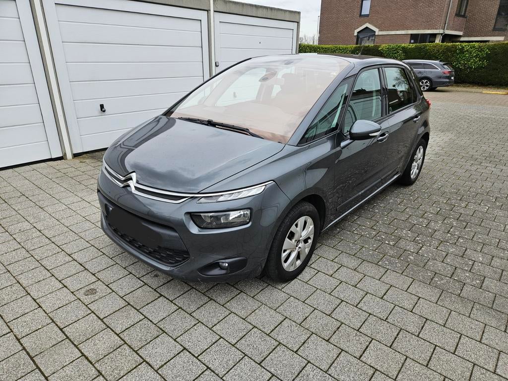 Citroën C4 Picasso 1.6 hdi 115 pk Airco E5b 236.dkm bj 2013, Autos, Citroën, Noir, 5 portes, Cruise Control, Tissu