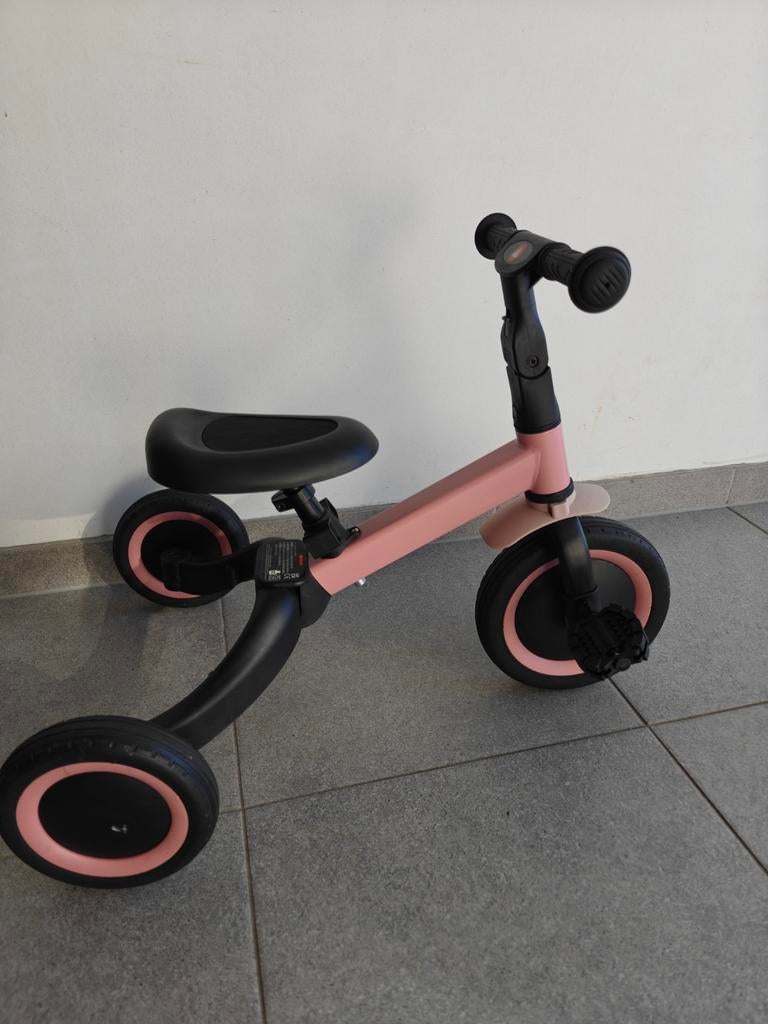 Topmark 4 in 1 loopfiets voor meisjes, Ophalen