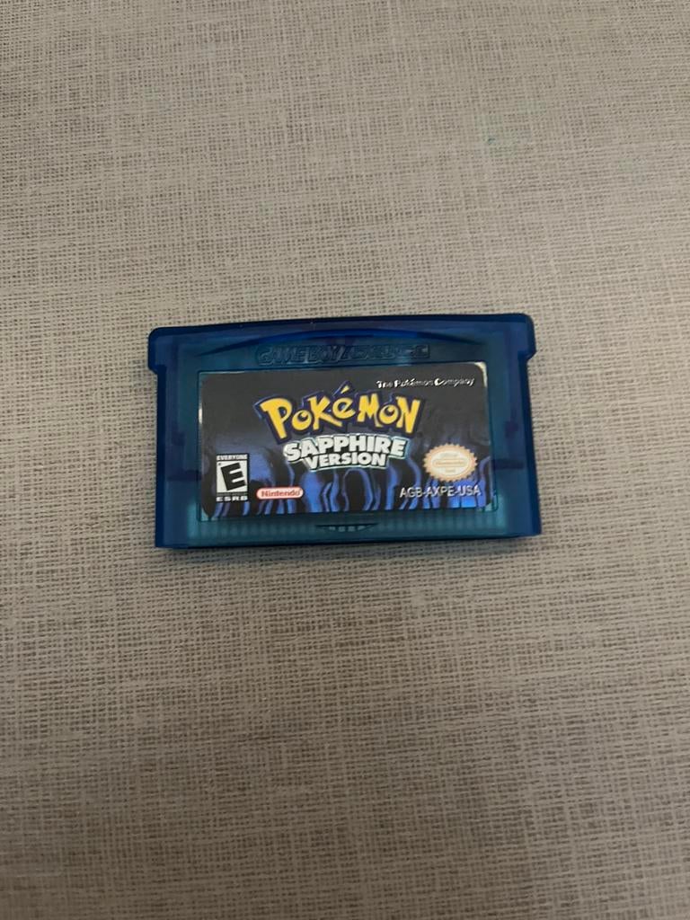 Pokemon sapphire, Consoles de jeu & Jeux vidéo, Enlèvement, Comme neuf
