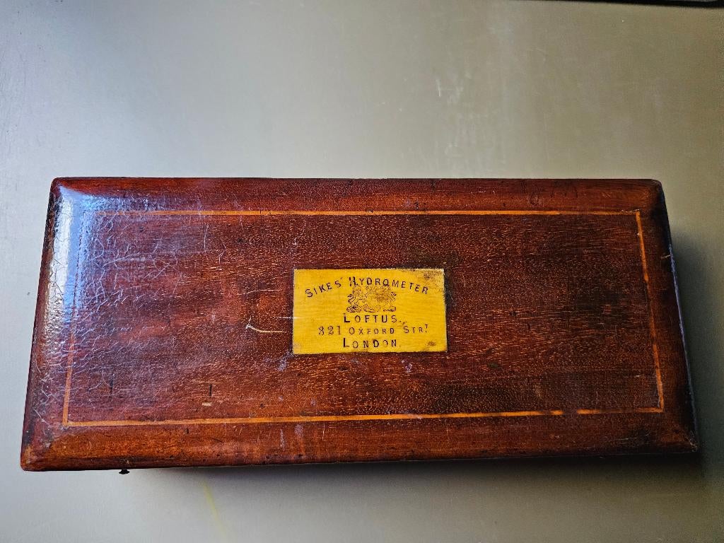 Densimètre Sikes 1900, Antiquités & Art, Antiquités | Outils & Instruments, Enlèvement ou Envoi