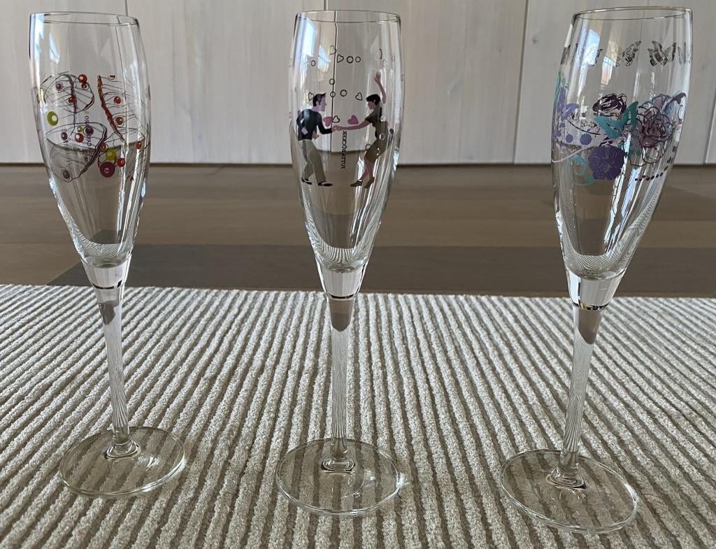 Ritzenhoff design champagneglazen kristalglas, Enlèvement