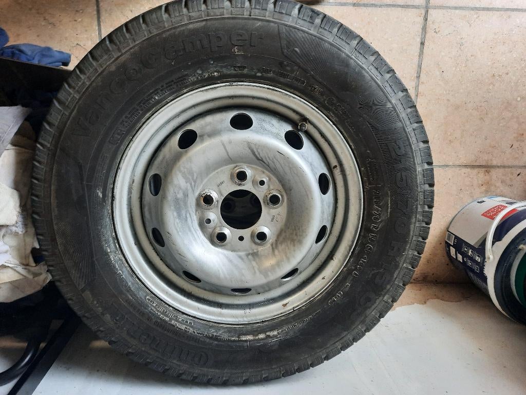 Roues Fiat Ducato, 15 pouces, Pneus et Jantes, 215 mm, Pneus été