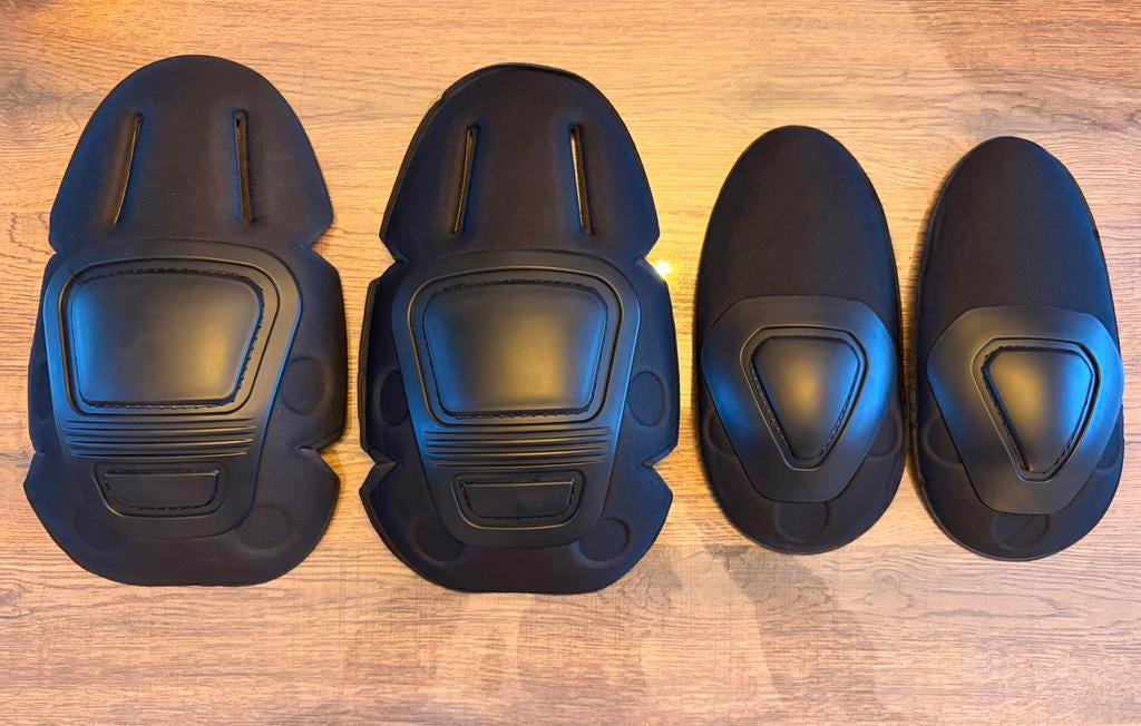 Genouilleres + coudieres, Bricolage & Construction, Lunettes de protection, Enlèvement ou Envoi, Comme neuf