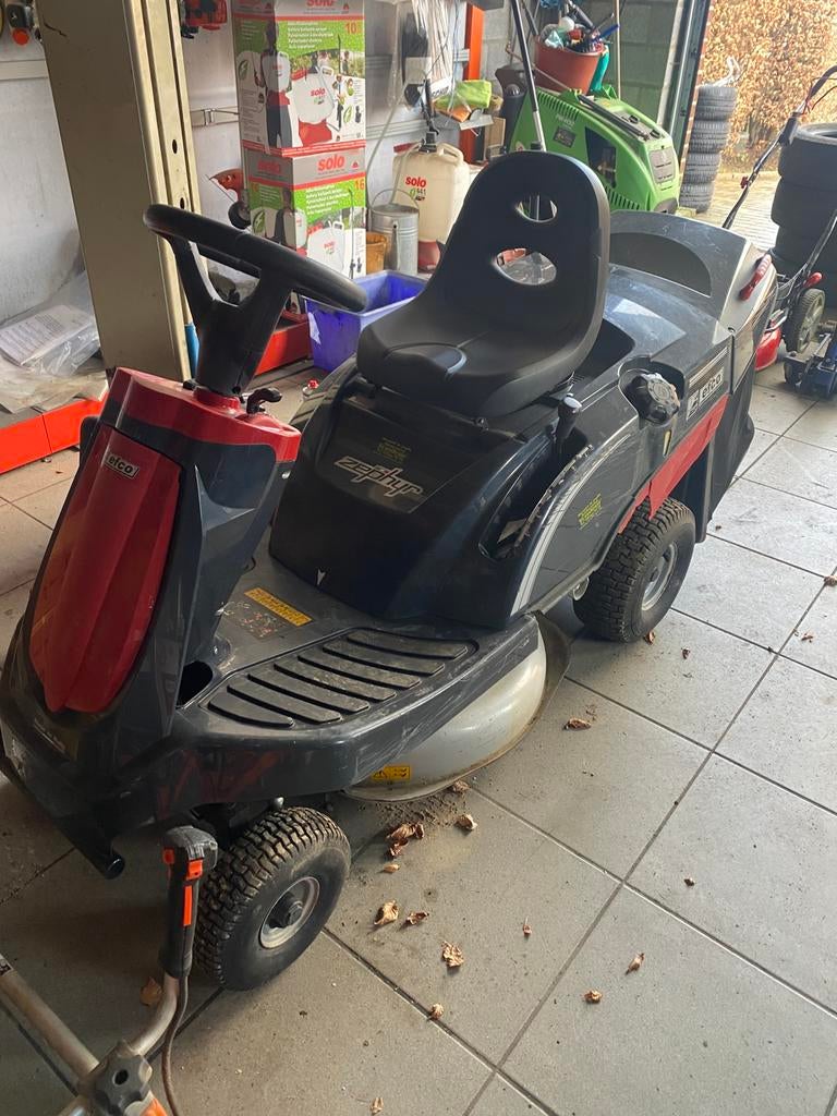 Zitmaaier Efco, Ophalen, Gebruikt