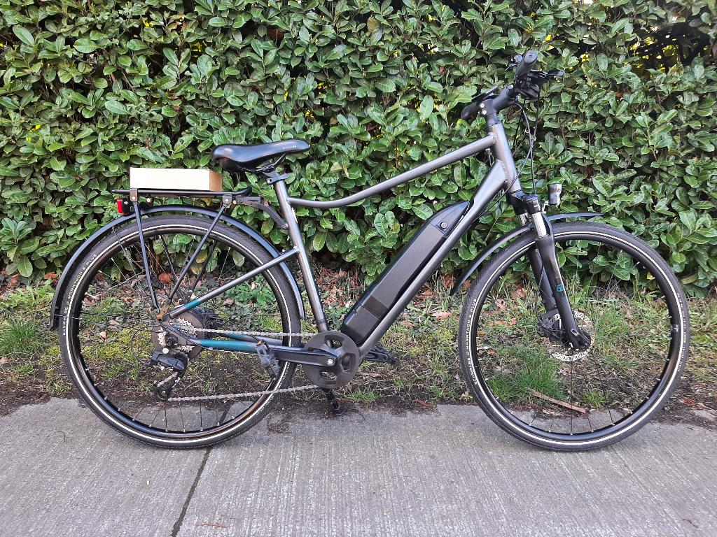 ELEKTRISCHE FIETS in TOPSTAAT – Riverside 500E, Fietsen en Brommers, Gebruikt, 51 tot 55 cm, 50 km per accu of meer, Ophalen