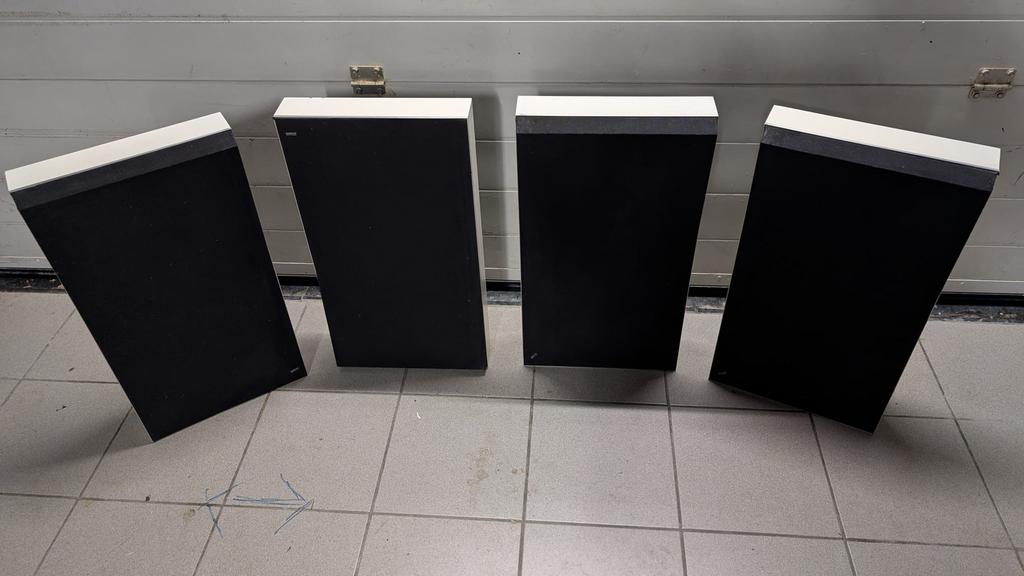 4 haut-parleurs à vendre, TV, Hi-fi & Vidéo, Enlèvement, Utilisé, Autres marques