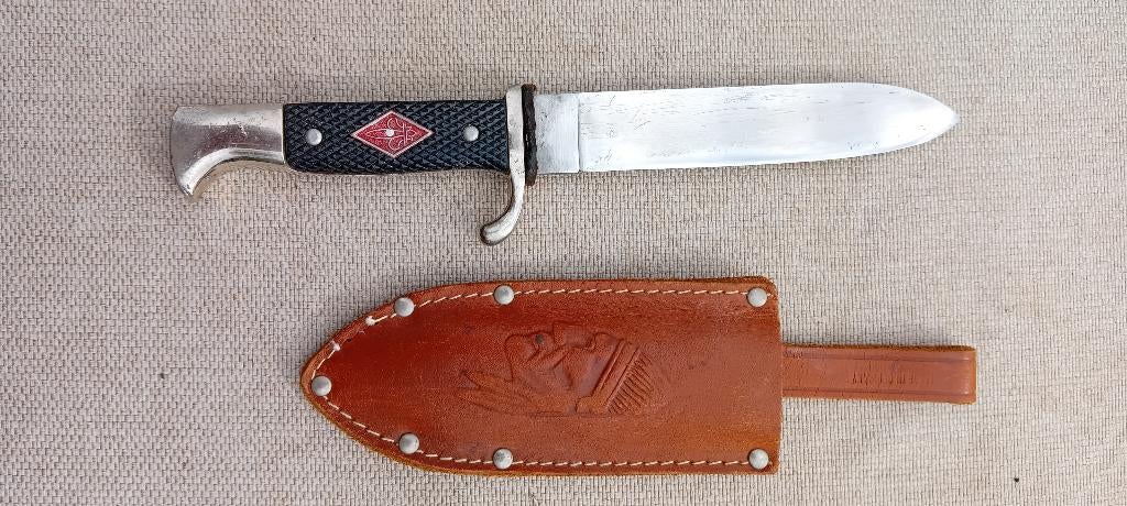 couteau Solingen vintage type hitlerjugend, Collections, Enlèvement ou Envoi, Armée de terre, Couteau ou Poignard