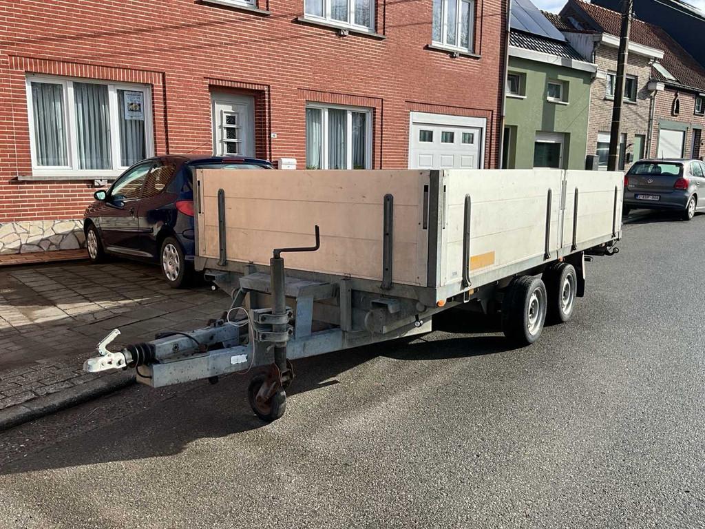 Remorque Edma E2/1750, Utilisé