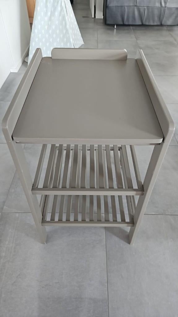 Quax verzorgingstafel taupe, Kinderen en Baby's, Ophalen, Gebruikt