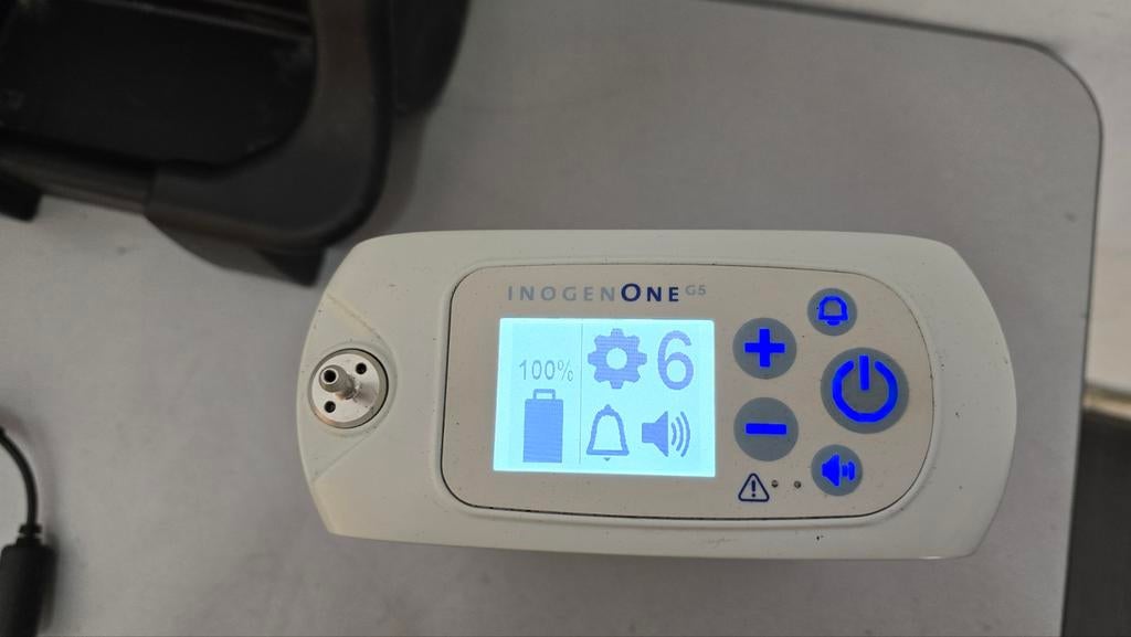 Inogen One G5 est plus silencieux et plus compact que le G3.