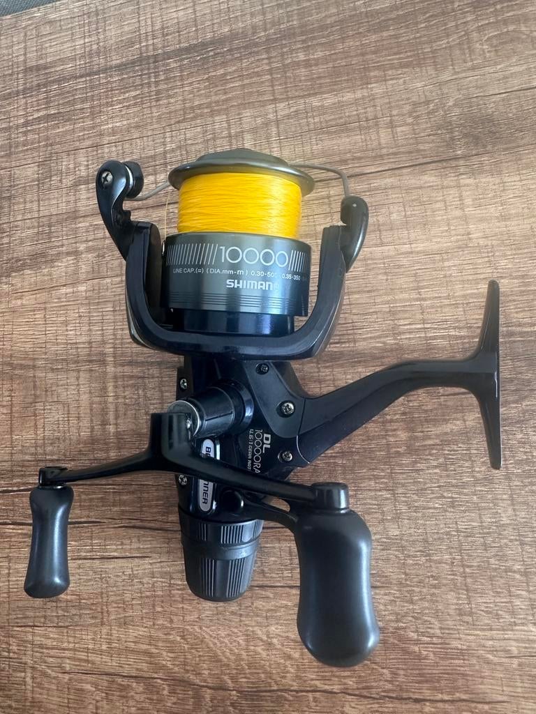 2x Shimano Baitrunner DL10.000 RA molens, Enlèvement, Comme neuf