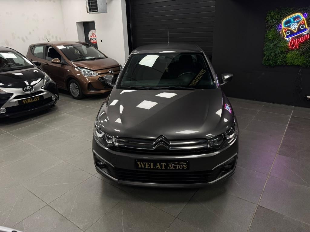 CITROEN C-ELYSEE 2019 BENZINE TOPSTAAT, Autos, Bluetooth, Argent ou Gris, Achat, Euro 6