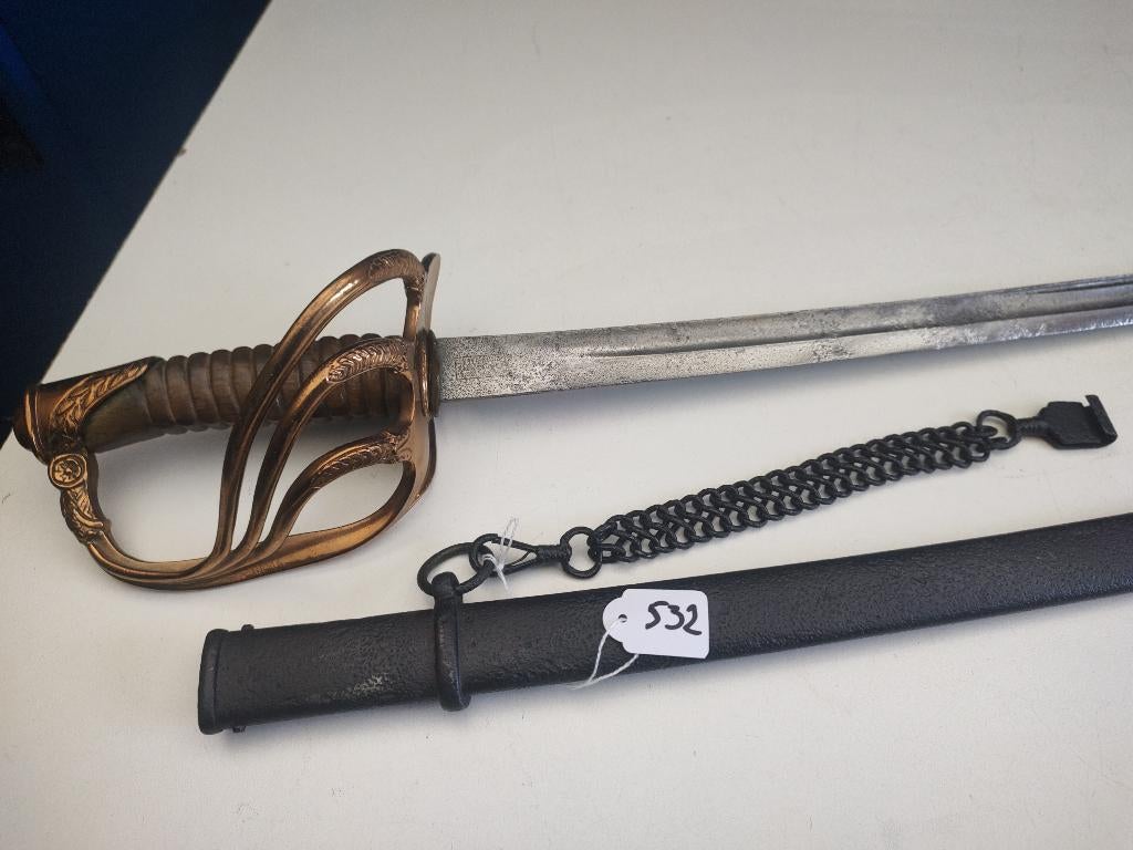 Sabel # 532 - Belgie - Infanterie, Collections, Objets militaires | Général, Envoi