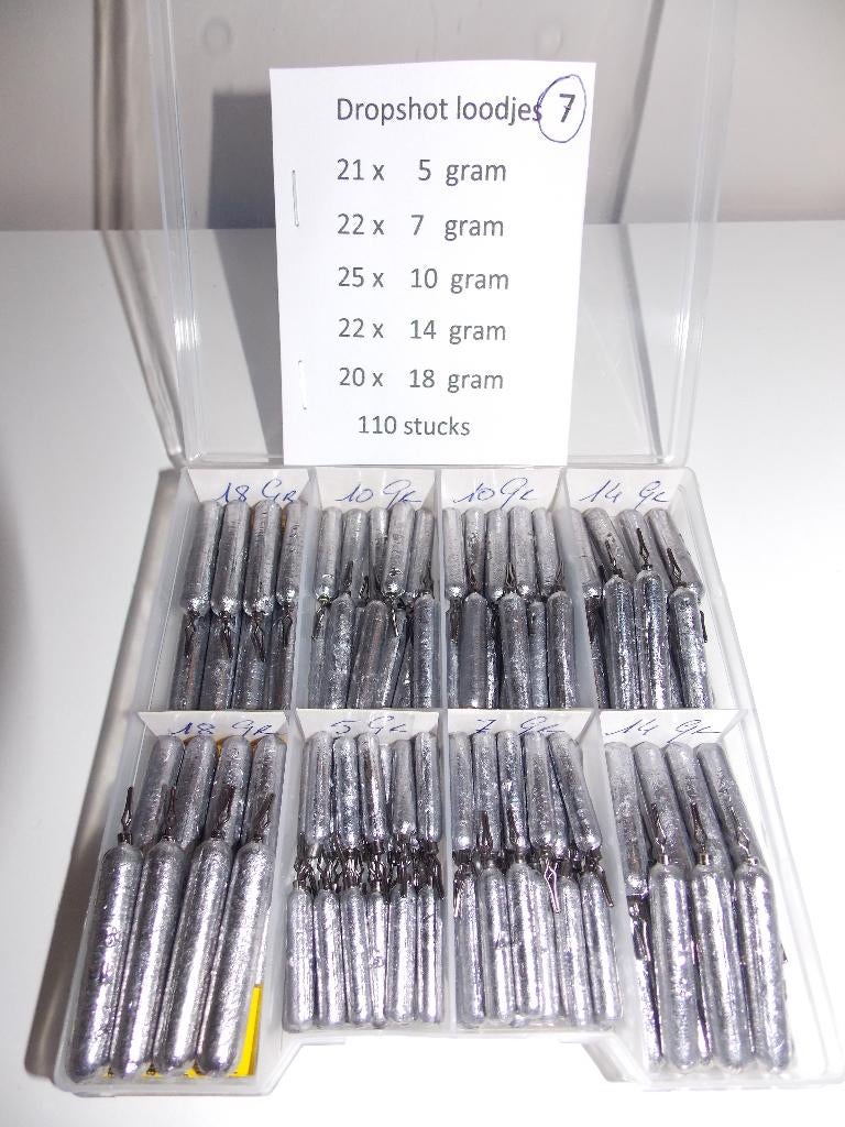Boxen dropshot loodjes, Ophalen of Verzenden, Nieuw, Complete set