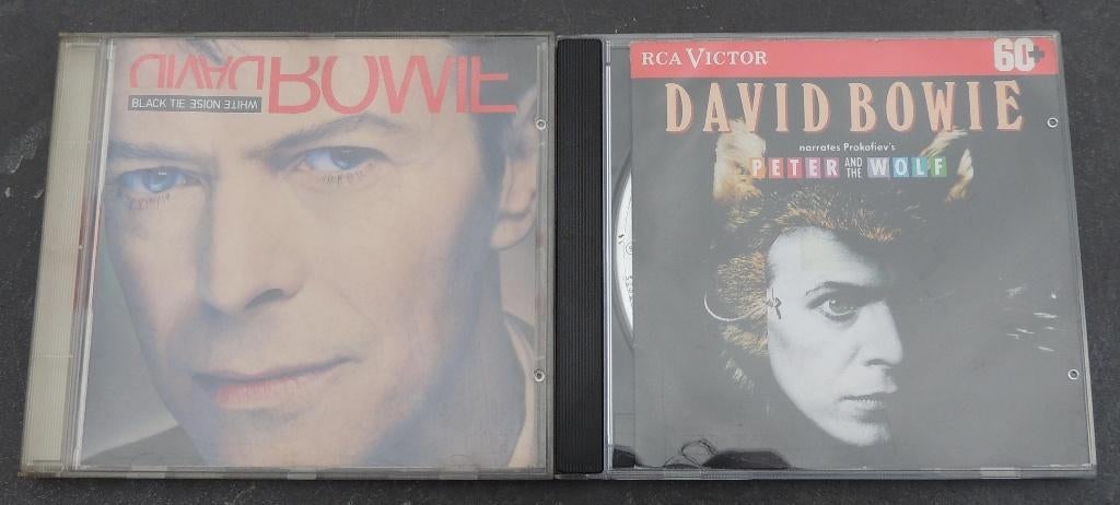 Deux CD de David Bowie, Verzenden, 1990 - 1999, Zo goed als nieuw