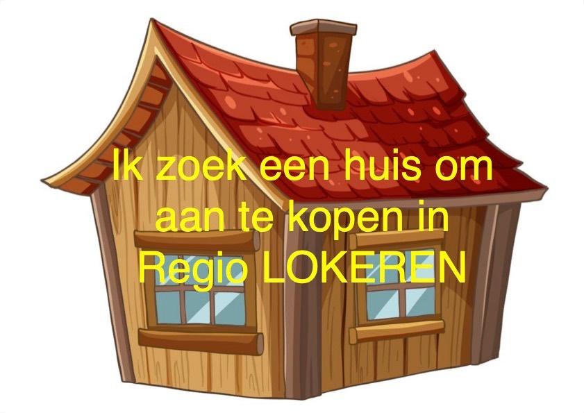 Wij zoeken een huis aan te kopen in regio LOKEREN (9160), Immo, Huizen en Appartementen te koop, Provincie Oost-Vlaanderen, 200 tot 500 m²