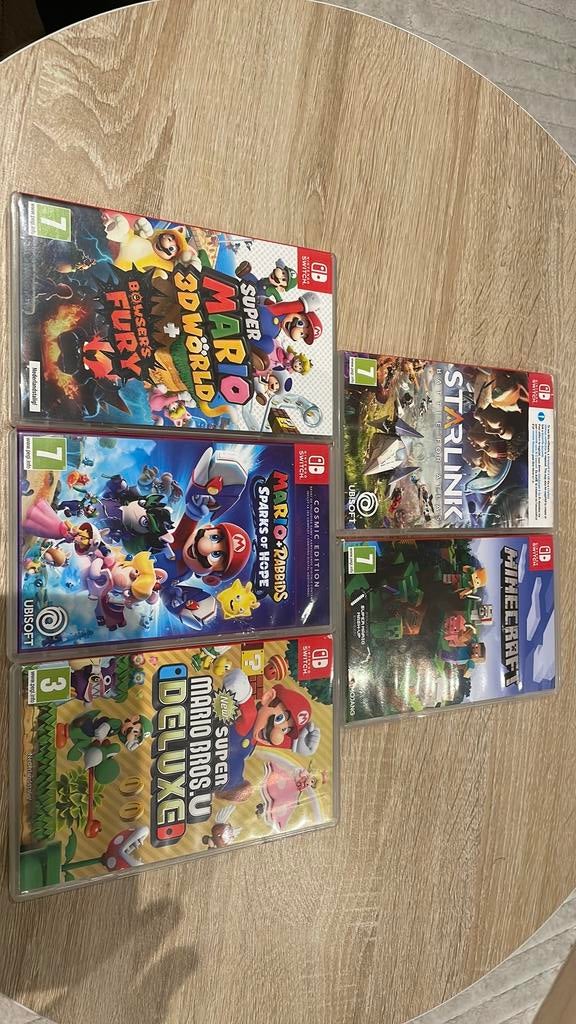 Nintento switch games, Ophalen, Gebruikt
