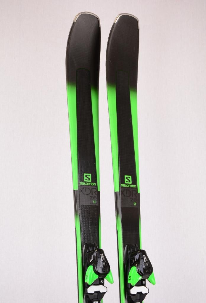 170 skis SALOMON XDR 78 ST, noyau en bois, basalte, Carving, Enlèvement ou Envoi, Skis, Salomon