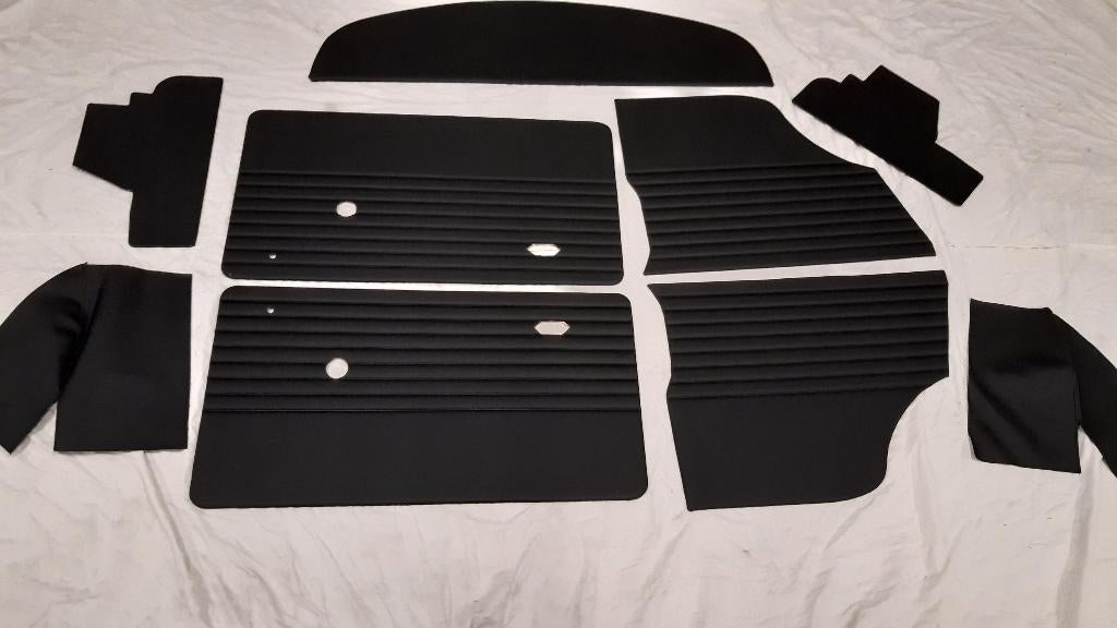 Interieurset 9-delig - MONTE CARLO - zwart - Klassieke Mini, Ophalen, Nieuw, Austin