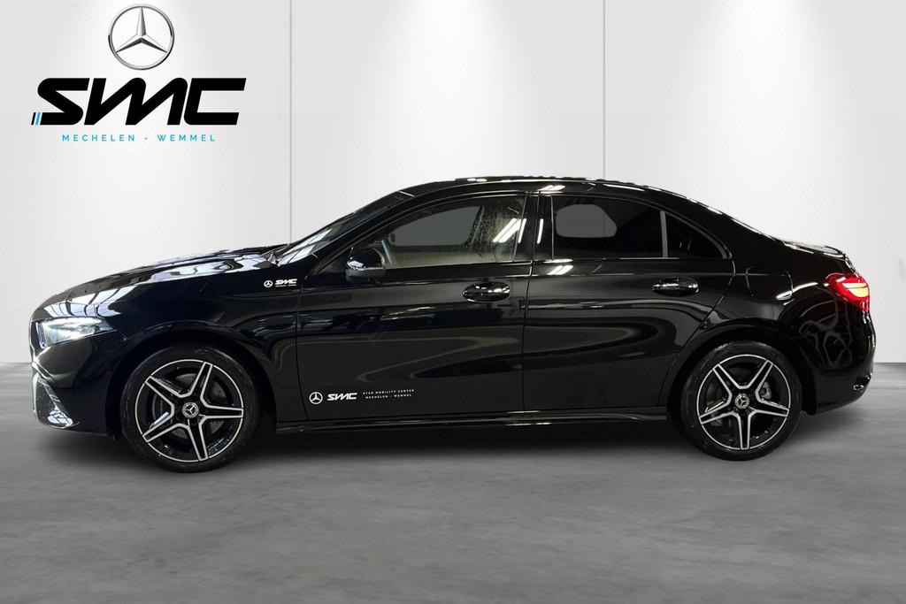 Mercedes-Benz A-klasse A 250 e AMG Line, 4 deurs, Stof, Gebruikt, Zwart