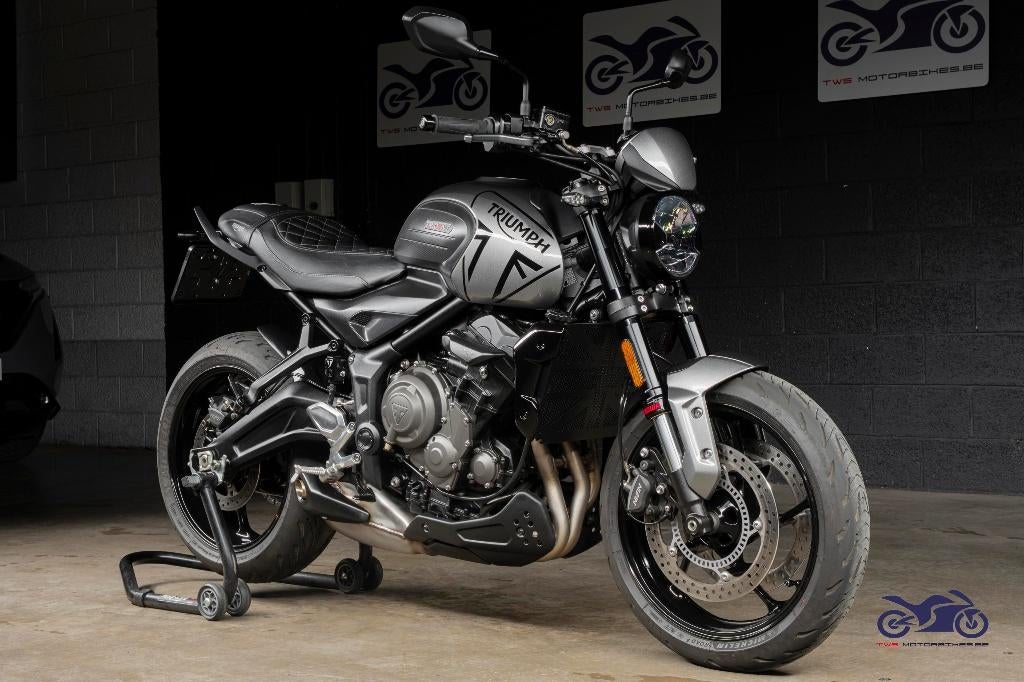 Triumph Trident 660 - 6.795 km, Motos, Motos | Triumph, Permis Moto A, Entreprise, Plus de 35 kW, Contrôle de traction