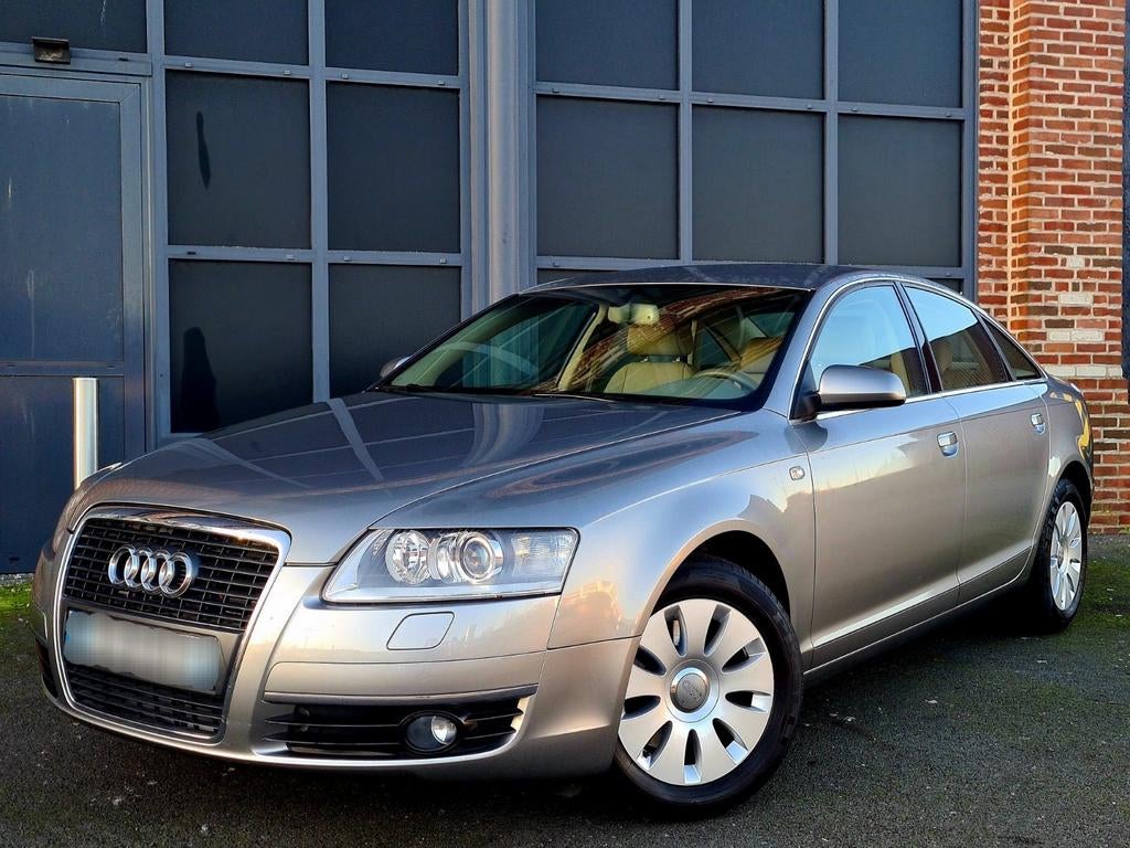 Audi a6 2.0 tdi 140pk eerste eigenaar 41.500kms, Auto's, Audi, Voorwielaandrijving, Beige, 4 cilinders, Leder
