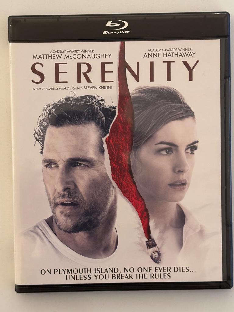 Blu-ray Serenity (2019) Matthew McConaughey Anne Hathaway, Ophalen of Verzenden