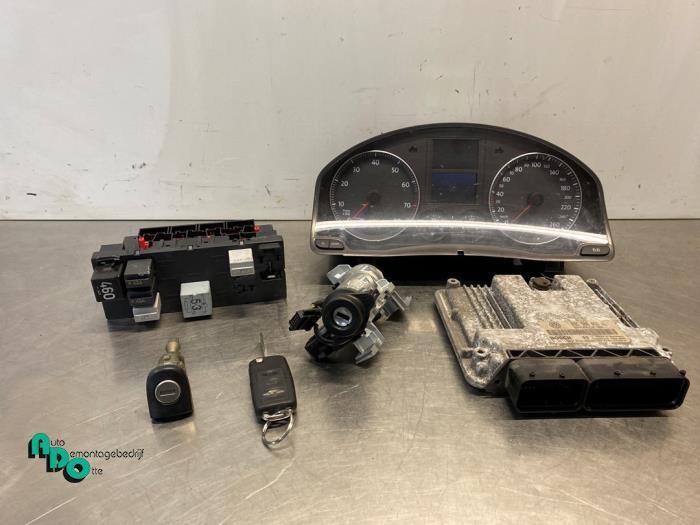 Kontaktslot + computer van een Volkswagen Golf (Golf 04-), Gebruikt, -, Volkswagen, -