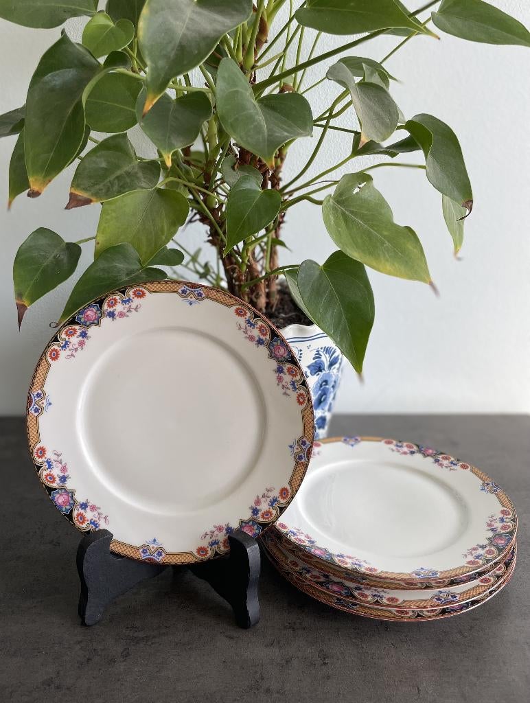 Antieke porseleinen bordjes uit Tsjecho-Slowakije, Antiek en Kunst, Ophalen