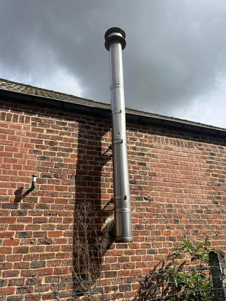 Inox schouw, Doe-het-zelf en Bouw, Metalen, Ophalen, Zo goed als nieuw